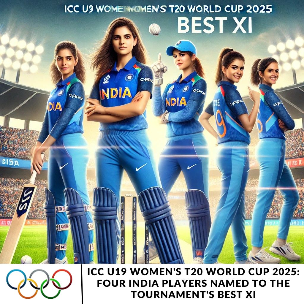 ICC U19 Women's T20 World Cup 2025: Four India Players Named to the Tournament's Best XI