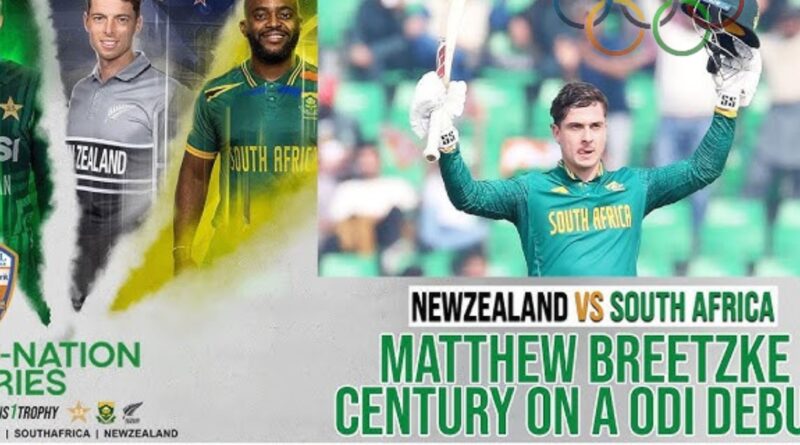 New Zealand vs South Africa 2nd ODI Full Highlights | Tri-Nation Series 2025 | PCB With Best Players